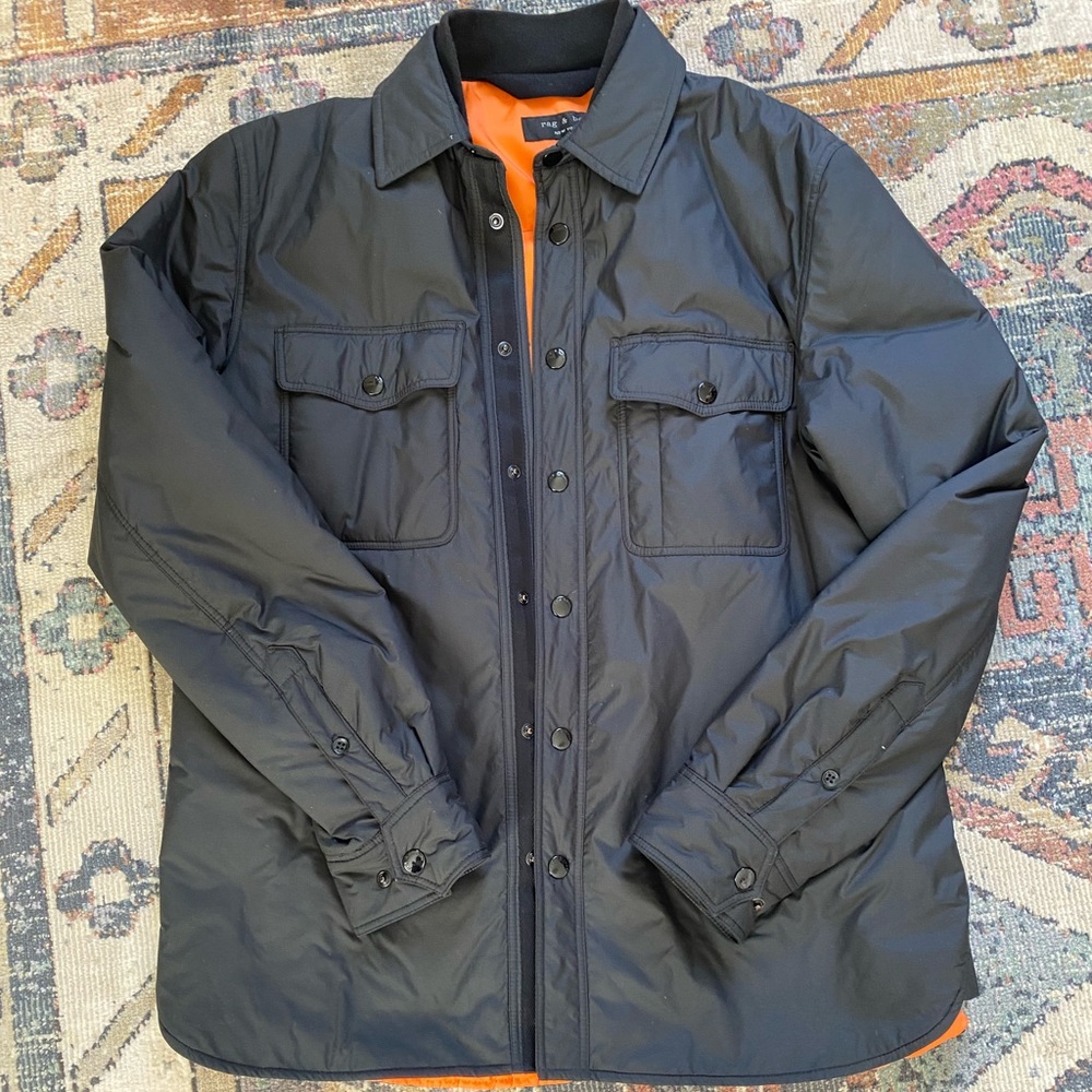 Rag & Bone Vinyl Jacket